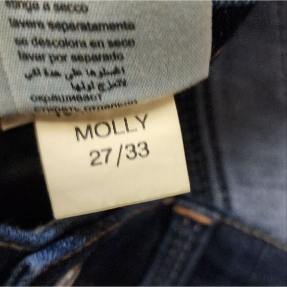 Mavi Sz. 27 New Molly Classic Bootcut in Indigo Bloomsbury 358 - Picture 12 of 16